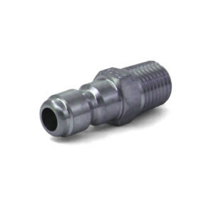 Quick Coupler Nipple, 1/4" MPT 4000 PSI Steel Legacy